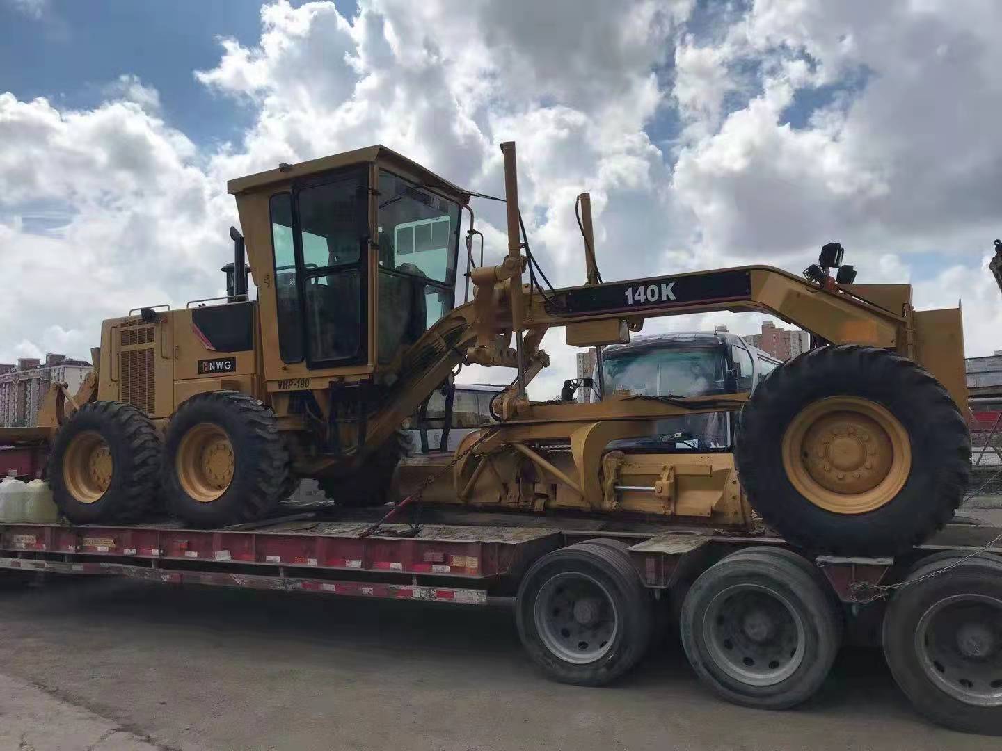 Five used motor grader from Congolese customers are expected